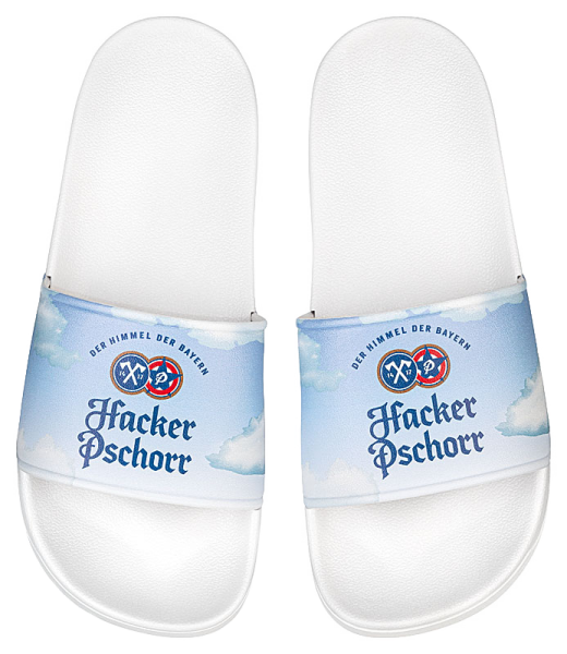 Hacker-Pschorr bath slippers