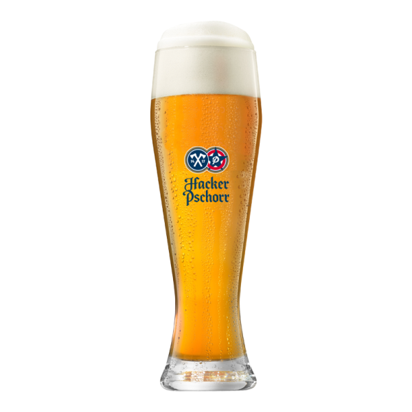 Hacker-Pschorr wheat beer glass Spitzingsee 0.3 liter (6 pieces)